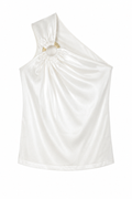 Roccobarocco one shoulder top