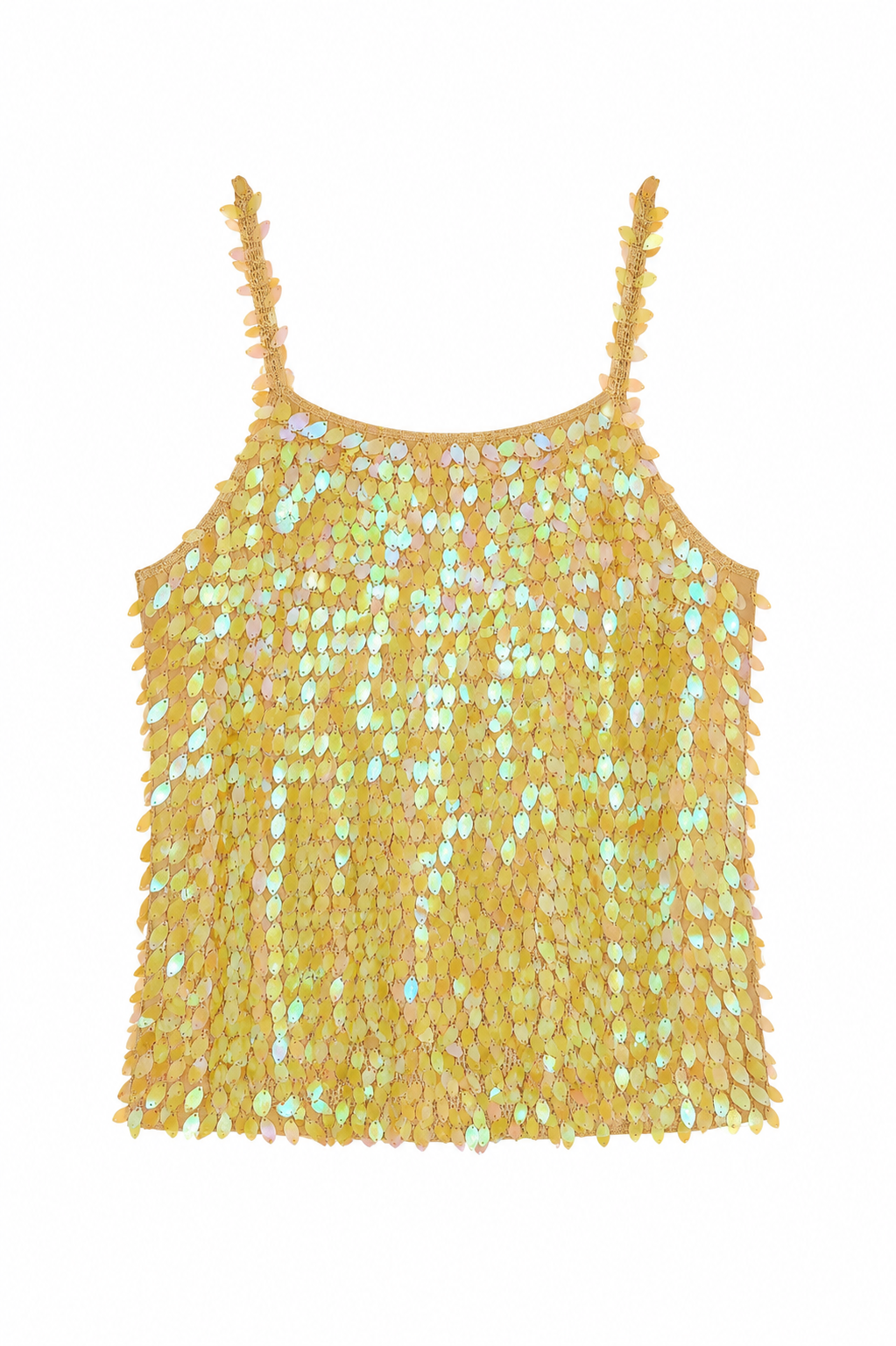 Sequin crochet top
