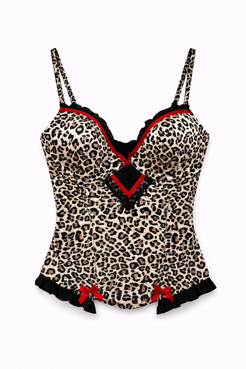 Leopard corset