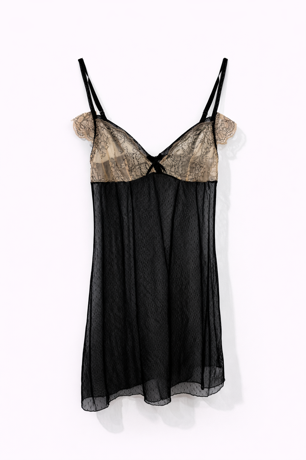 Vintage mesh mini dress