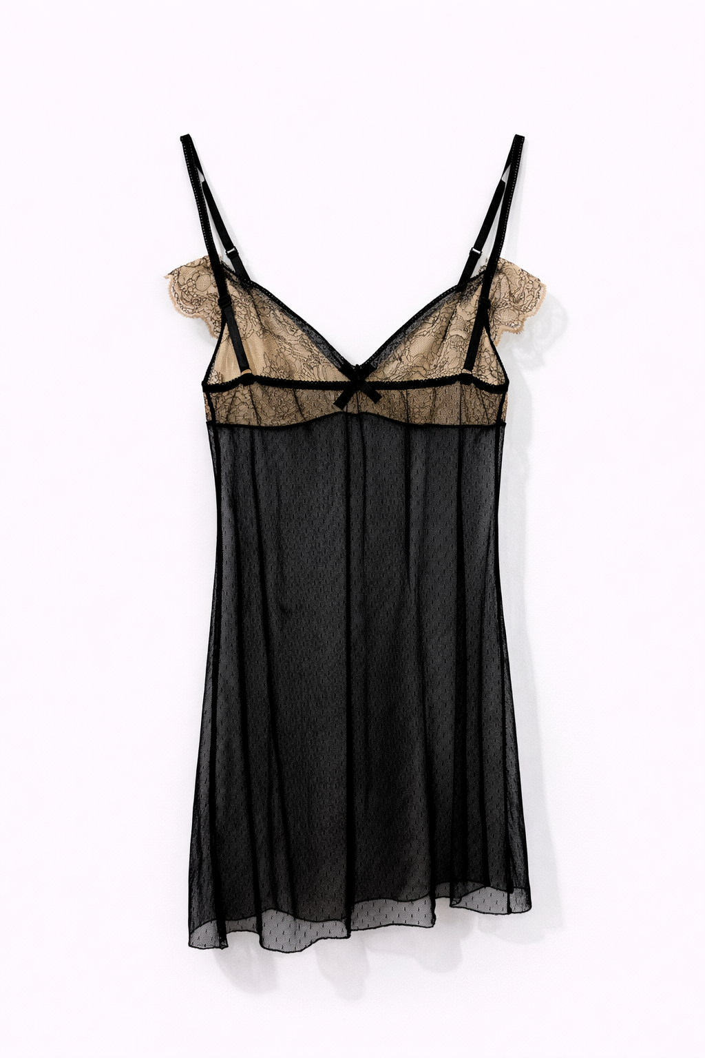 Vintage mesh mini dress