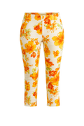 Vintahe floral capri pants