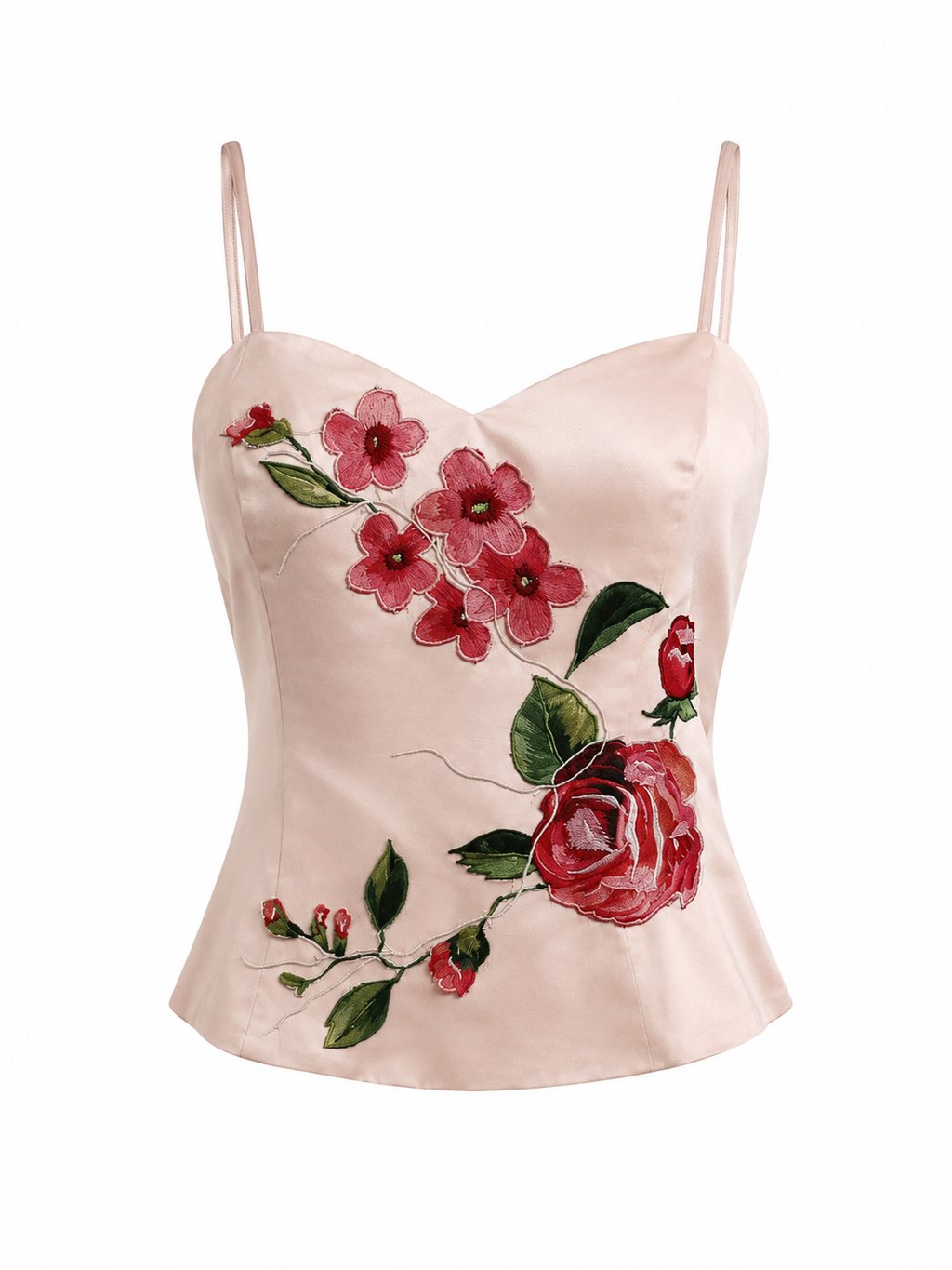 Deadstock Silk corset top