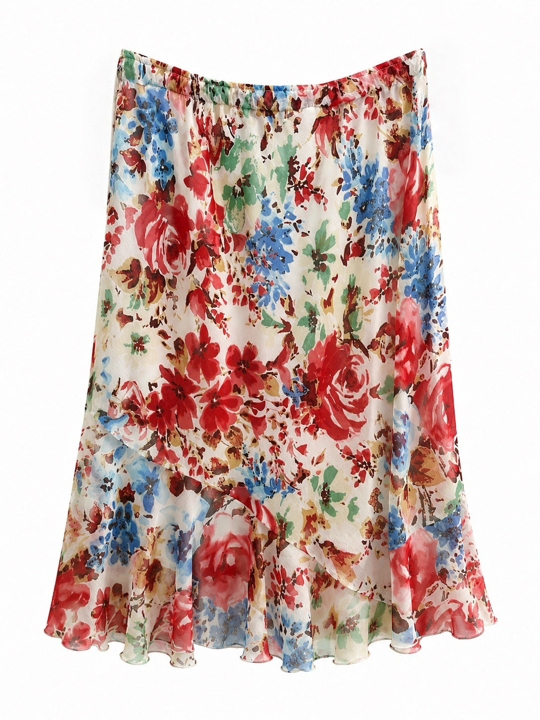 Summer floral skirt