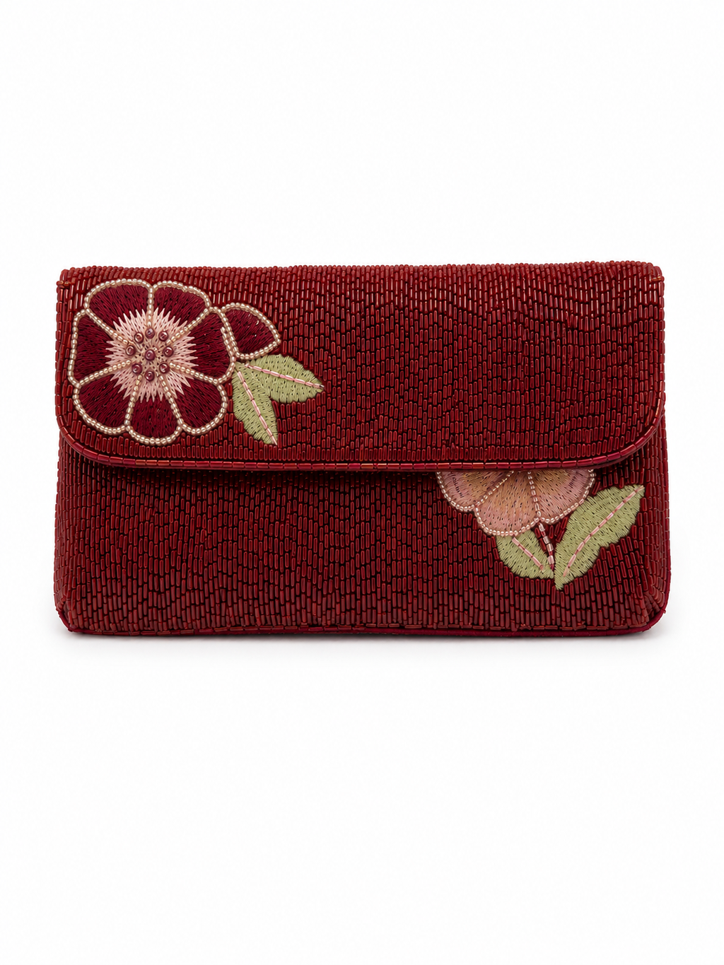 Deadstock beaded clutch