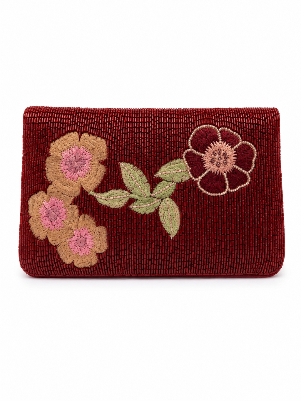 Deadstock beaded clutch