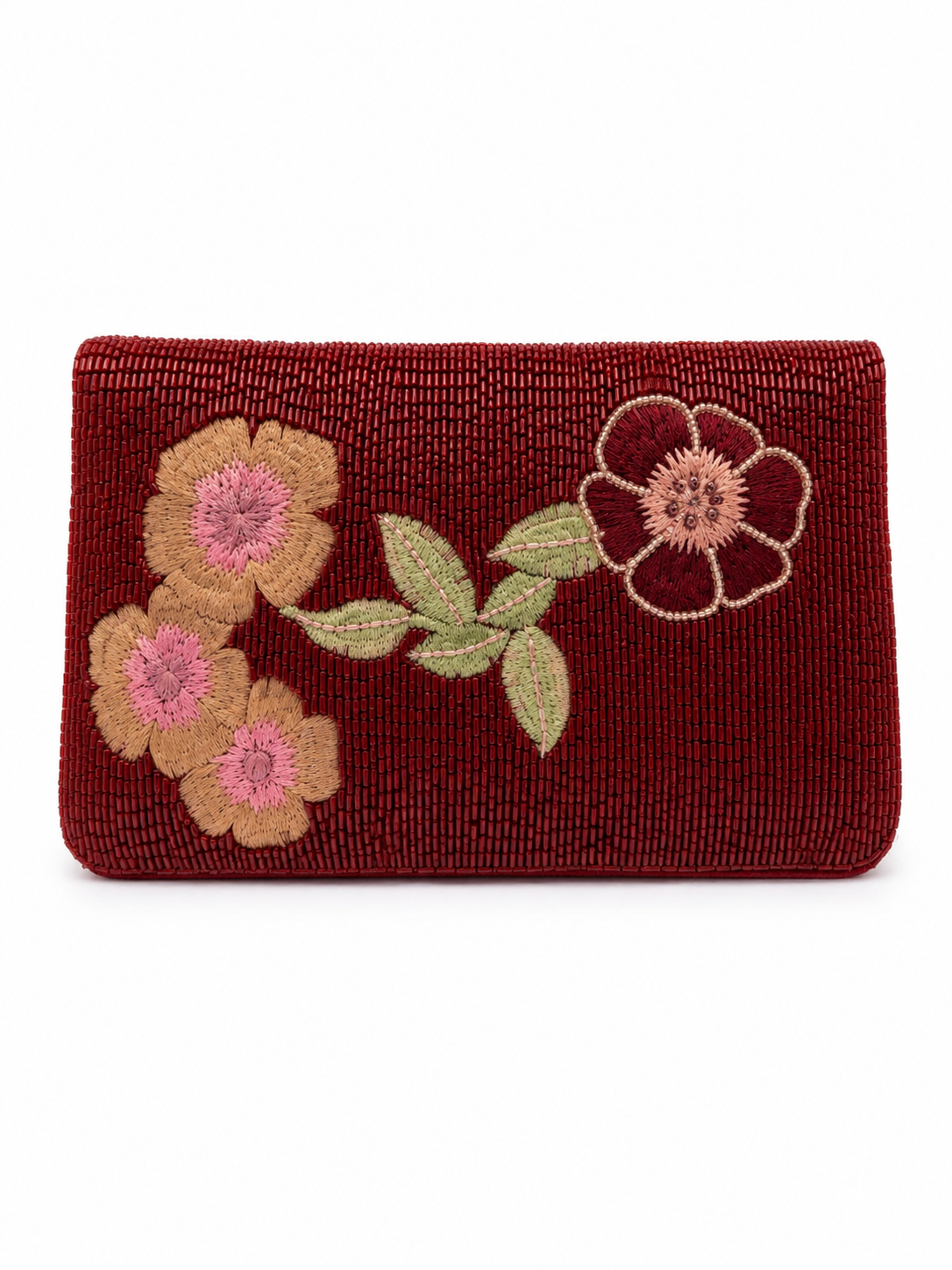 Deadstock beaded clutch