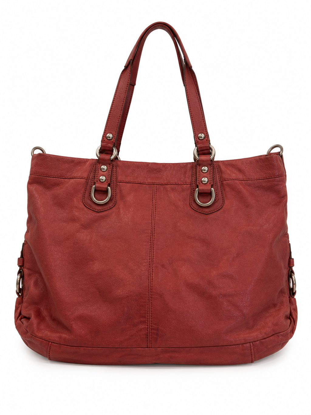 Vintage leather coach bag