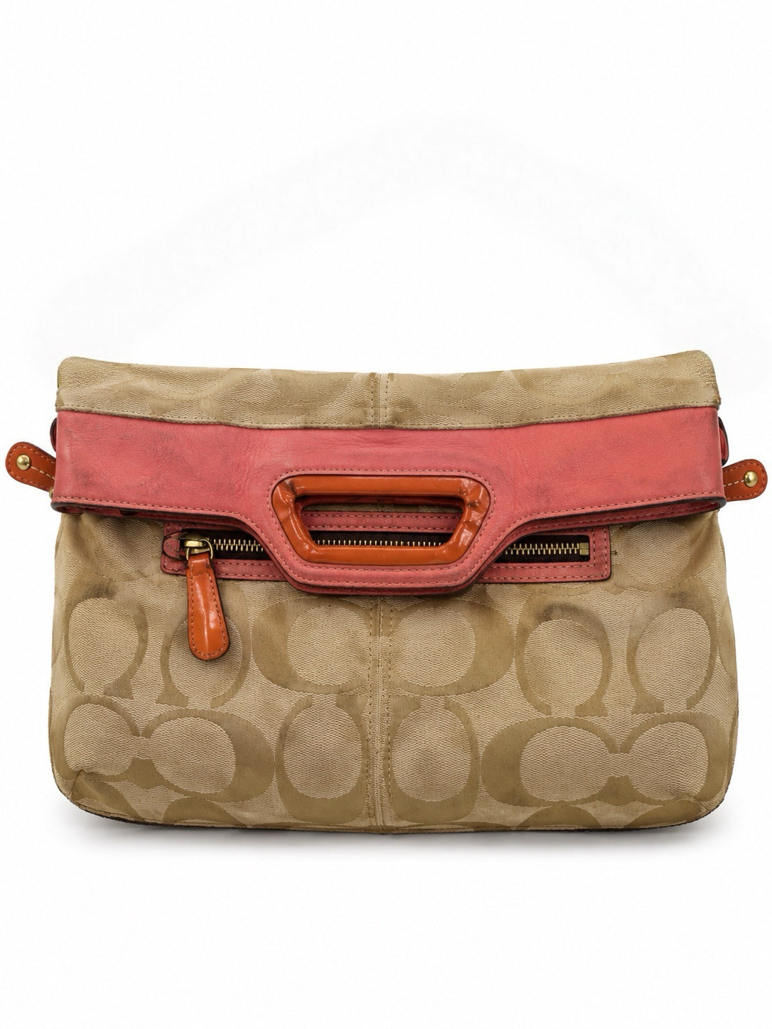 Vintage Coach bag with removable crossbody strap