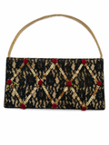 Deadstock lace & roses bag