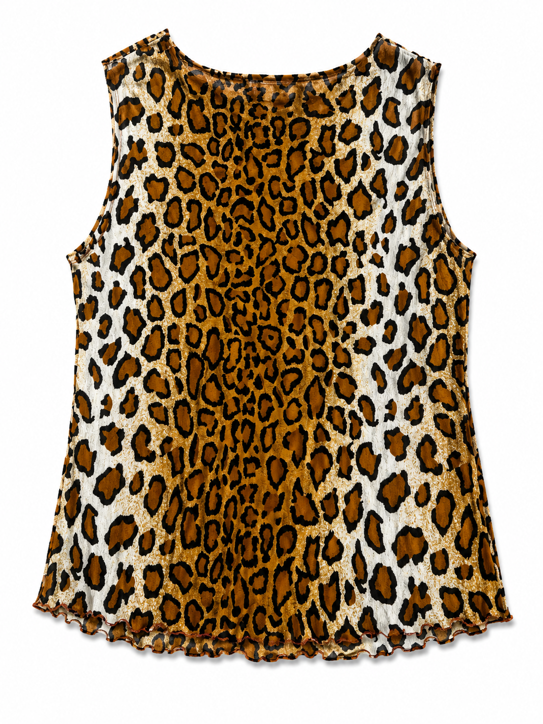 Leopard elastic top