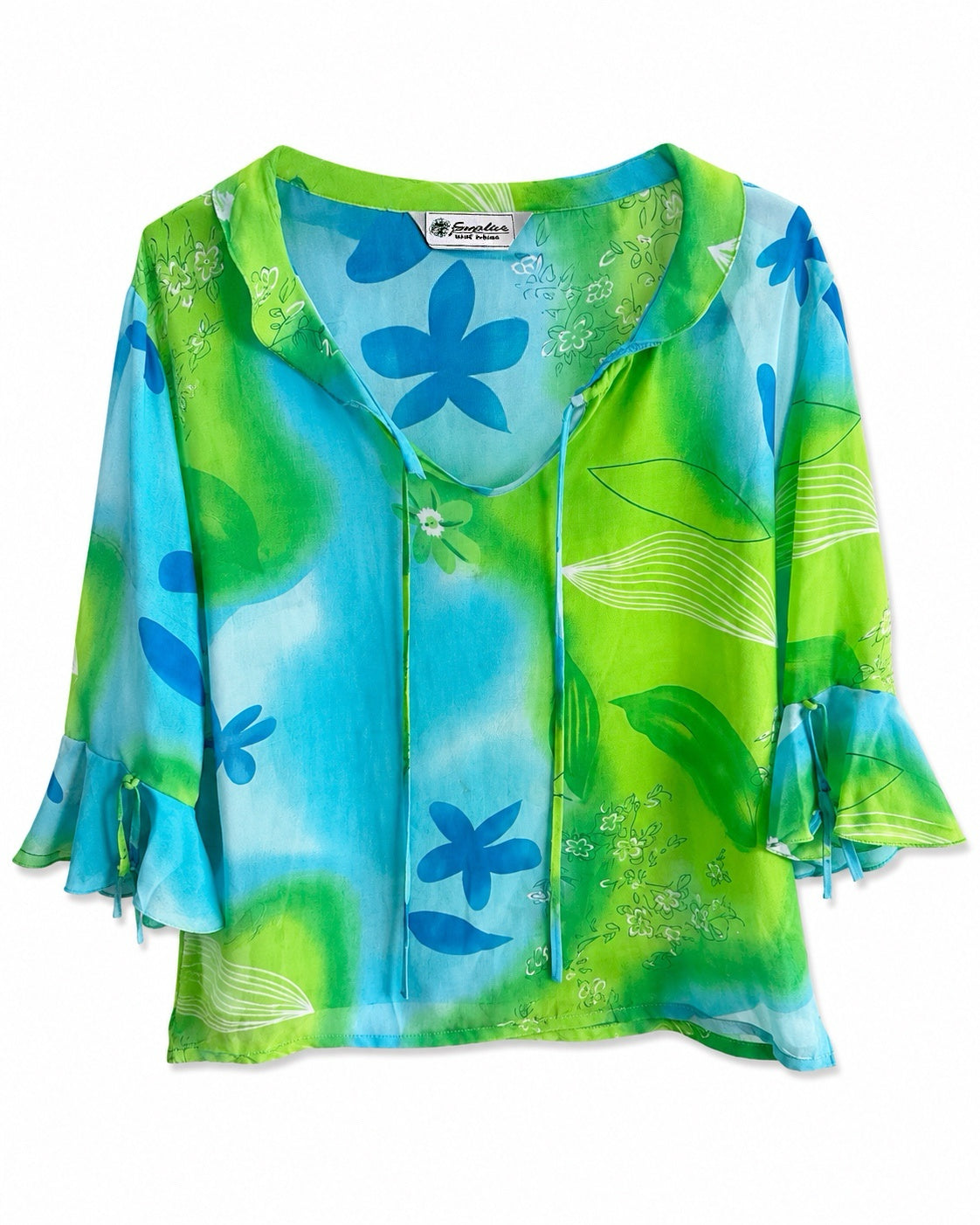 Summer floral top