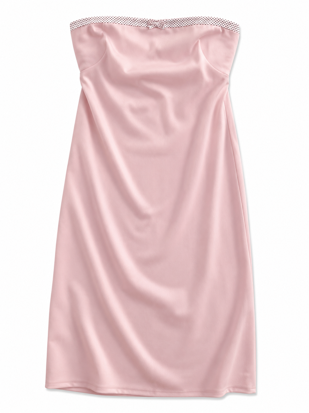 Vintage coquette strapless dress