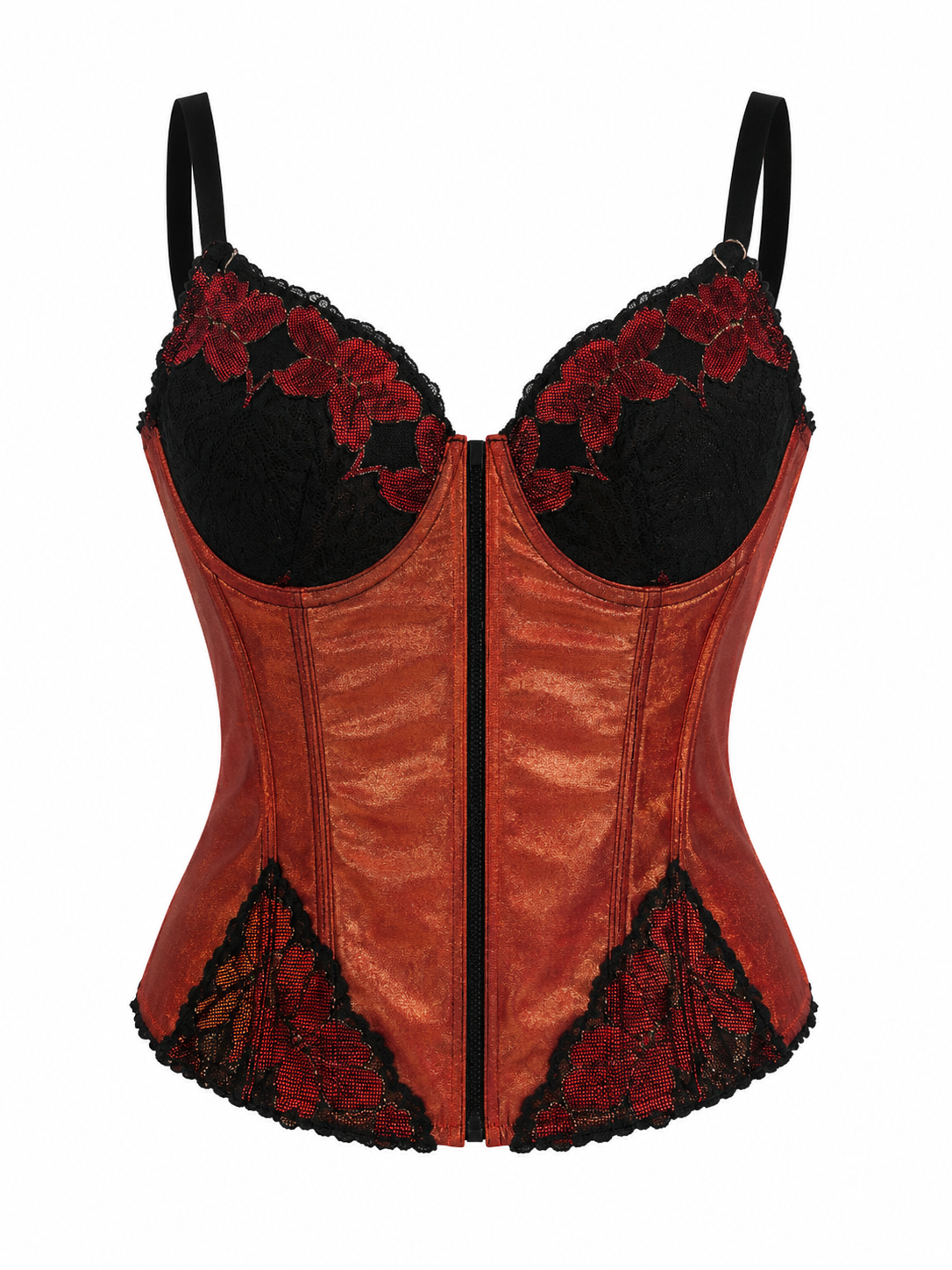 Iridescent corset