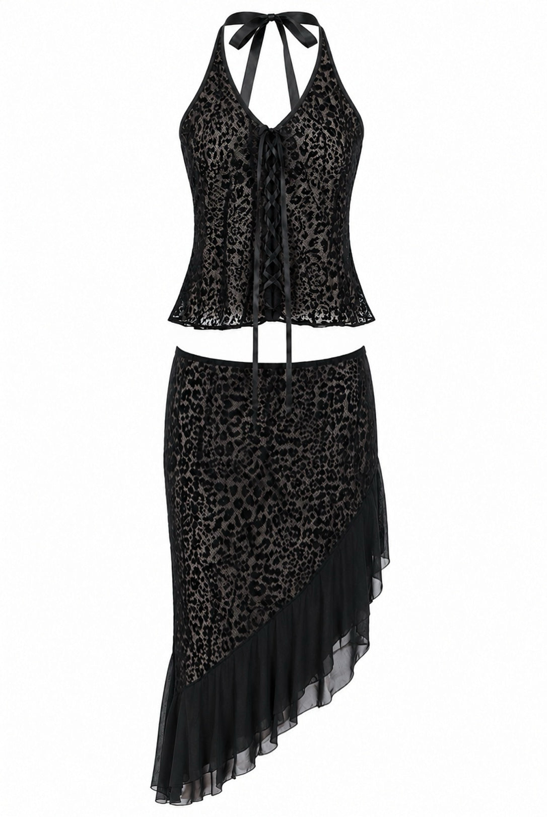Corset two piece Greek designer set