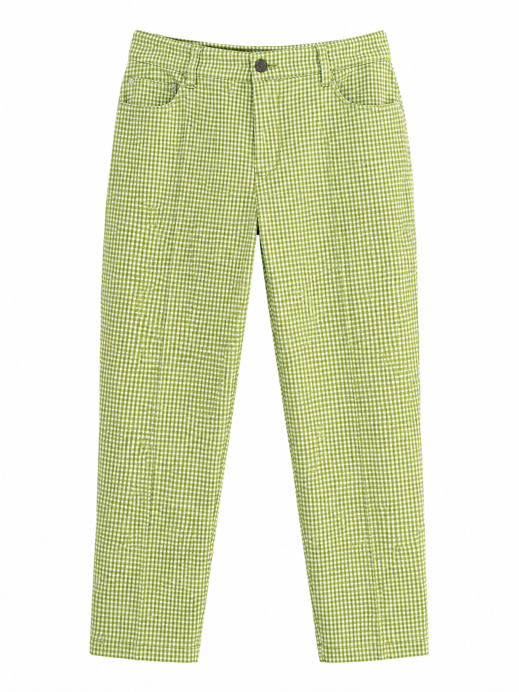 Vintage Vichy print capris