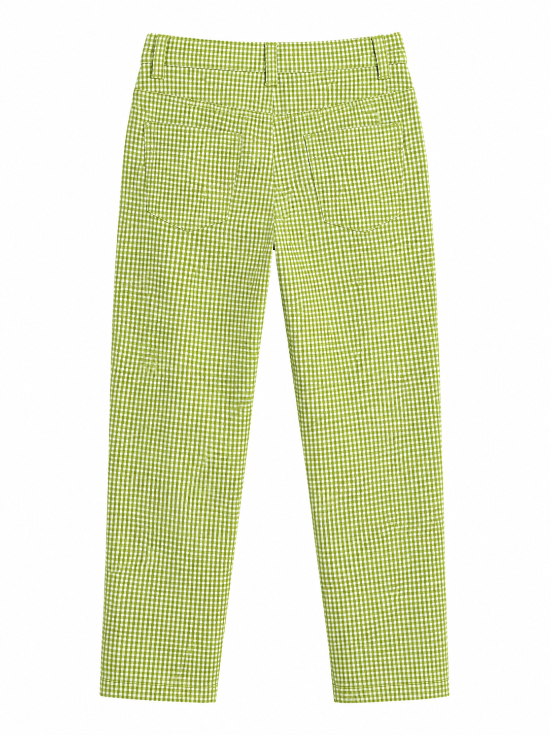 Vintage Vichy print capris