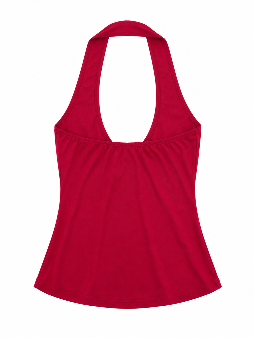 Elastic Y2K halter neck top