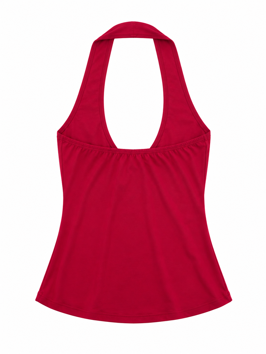 Elastic Y2K halter neck top