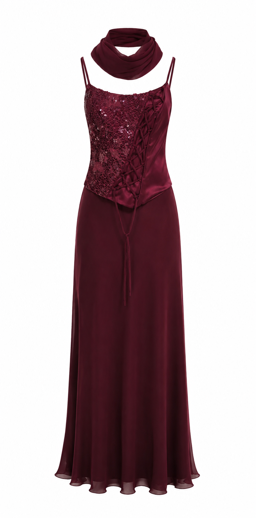 Deadstock corset & skirt set