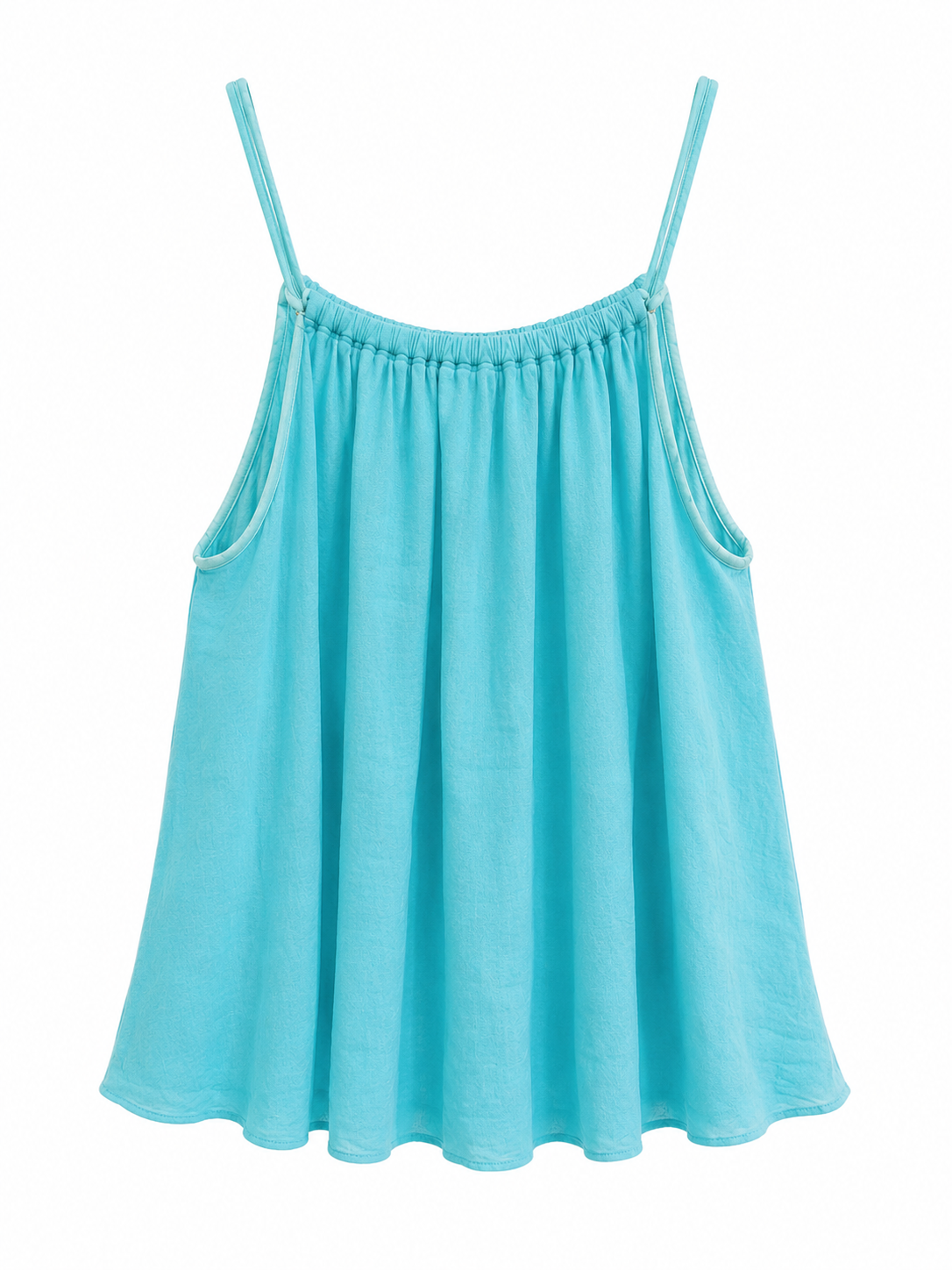 Summer top with wooden details