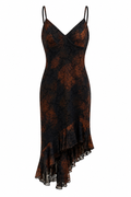 Asymmetrical corset lace  stress