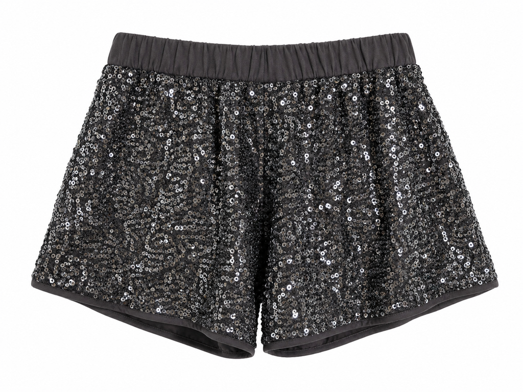 Micro mini sequin shorts