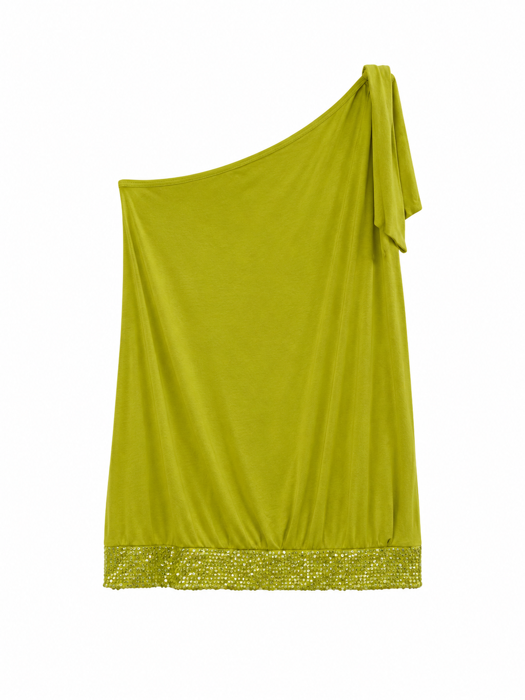 One shoulder summer top