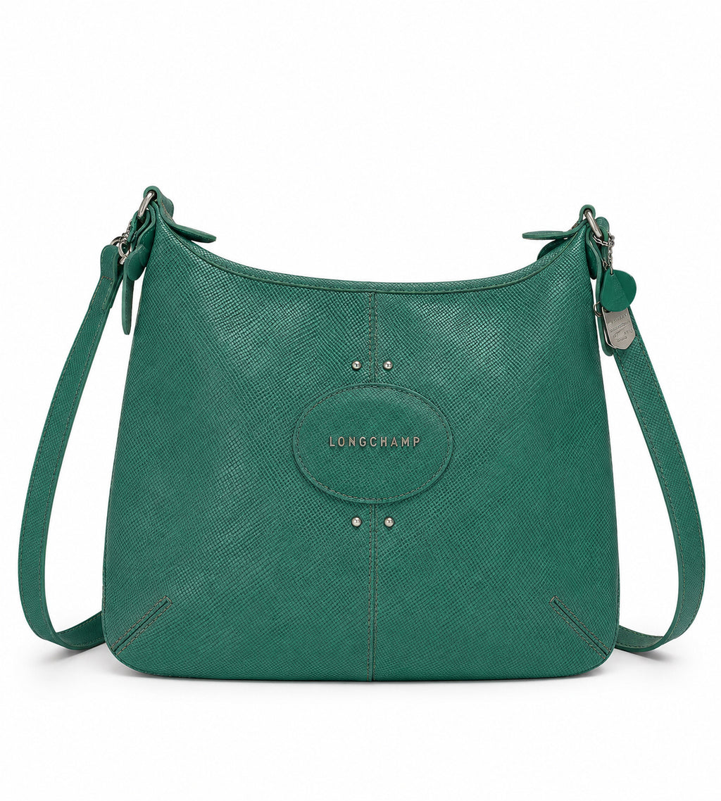 Longchamp balzane leather crossbody bag