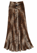 Italian skirt with hoop on the front