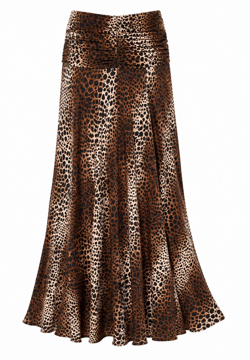 Italian skirt with hoop on the front