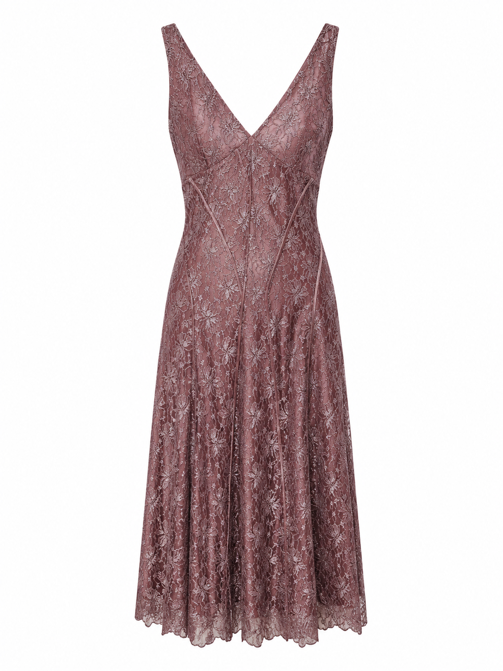 Vintage lace romantic formal dress