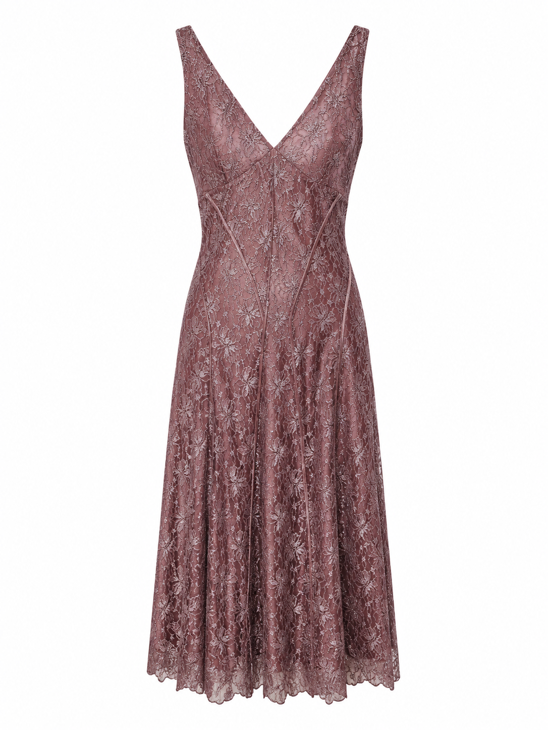 Vintage lace romantic formal dress