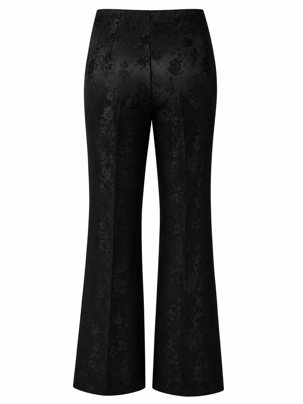 Vintage satin Deadstock jacquard pants