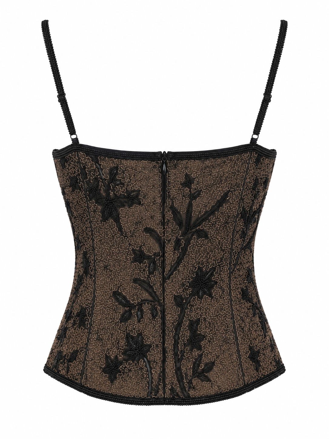 Vintage Deadstock full beaded corset