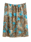 Vintage midi summer skirt