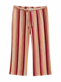 Summer linen blend low rised pants