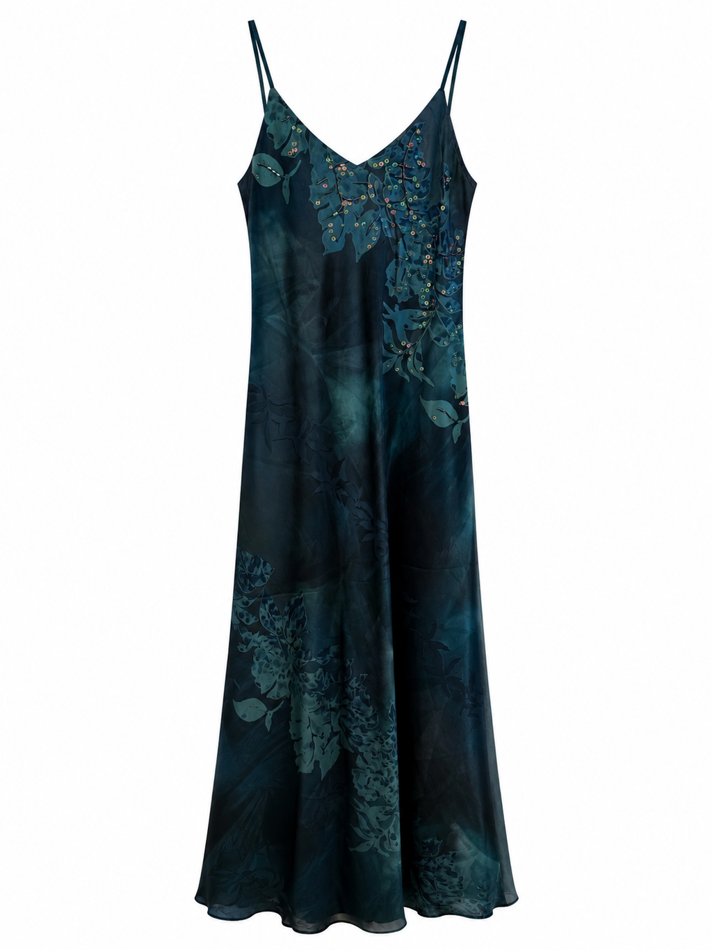Maxi 90s dress with sequins