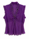 Summer top with beads
