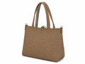 Big leather shopper bag
