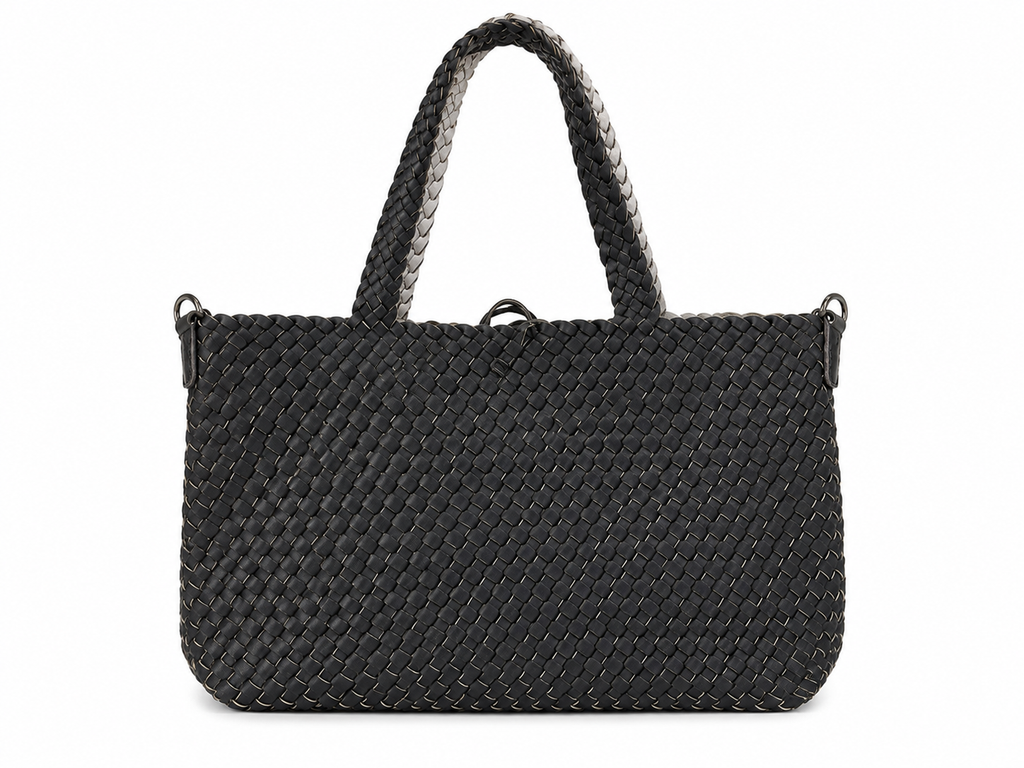 Big leather shopper bag