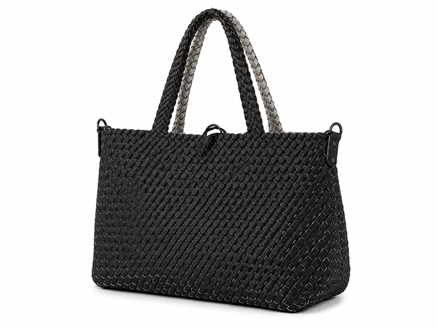 Big leather shopper bag