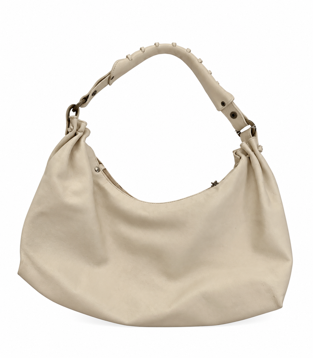 Vintage leather hobo bag