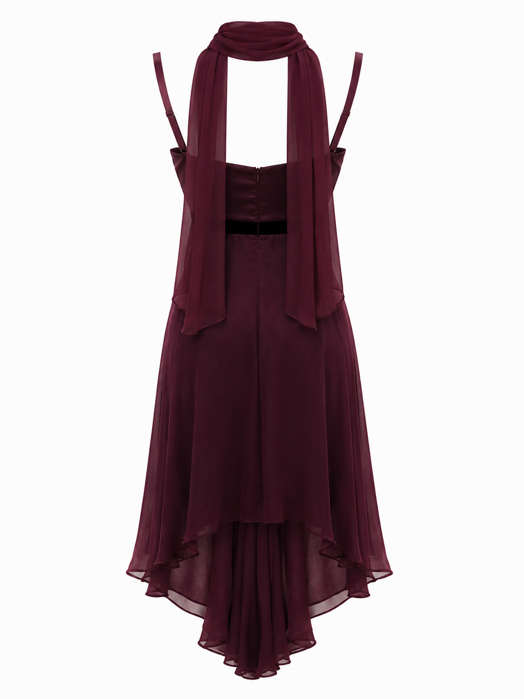 Deadstock silk Charly dress with scarf