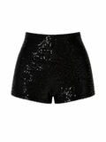 High waisted micro mini shorts