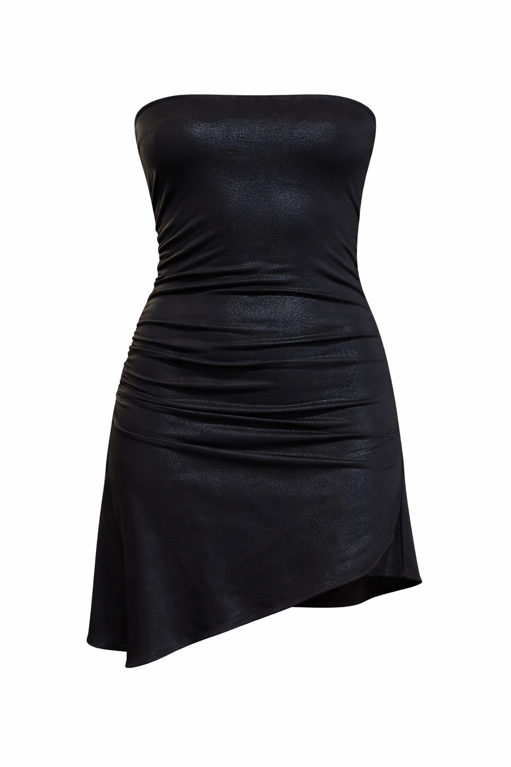 Mini elastic shimmery dress