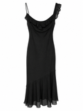 90s asymmetrical dress