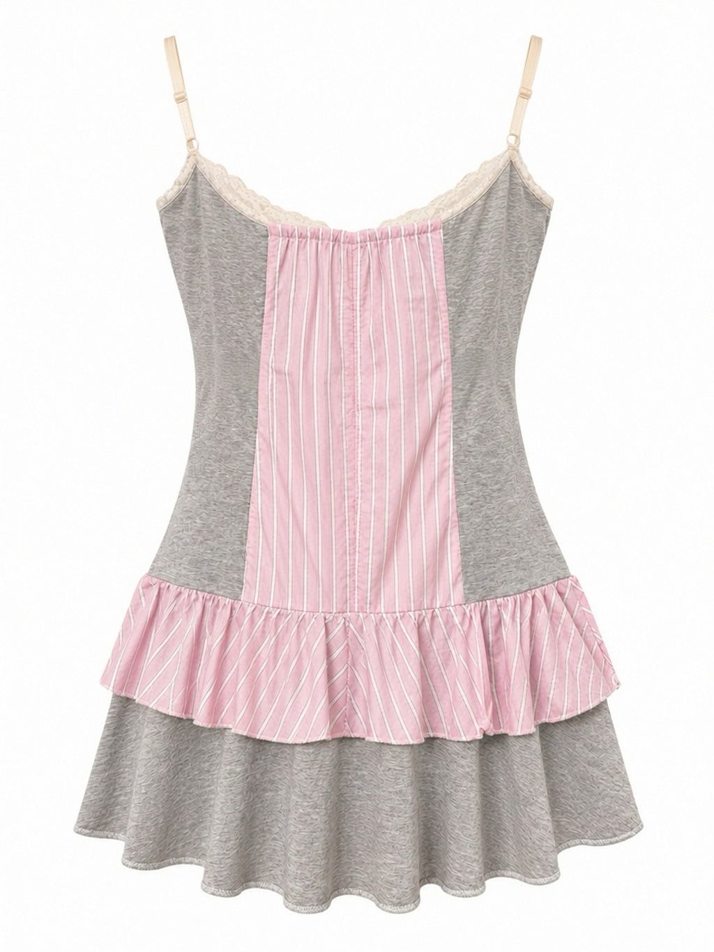 Mini elastic corset dress