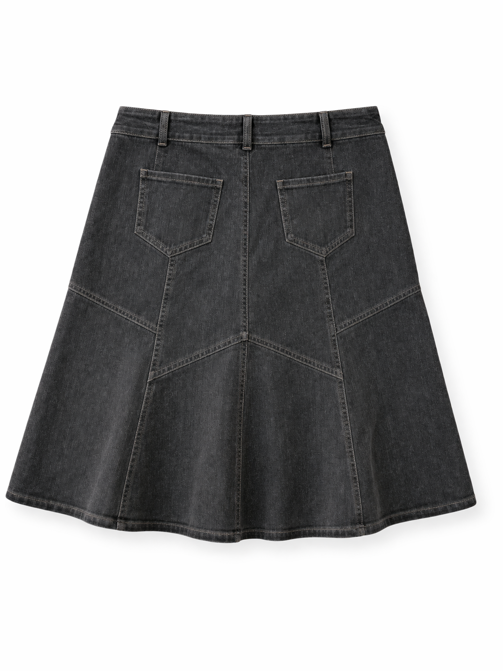 Vintage denim skirt