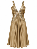 Cinema backless cocktail dress